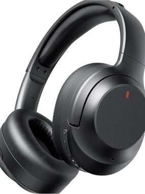 Wireless Over-Ear Noise Cancelling Headphones - Black